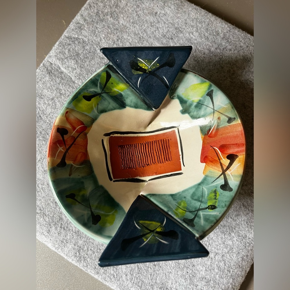 Lyn Bonde Studio Art Pottery Terracotta Whimsical Garlic Grater